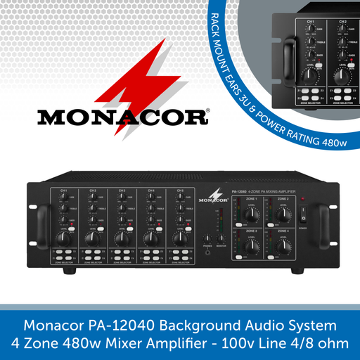 Monacor PA-12040 Front