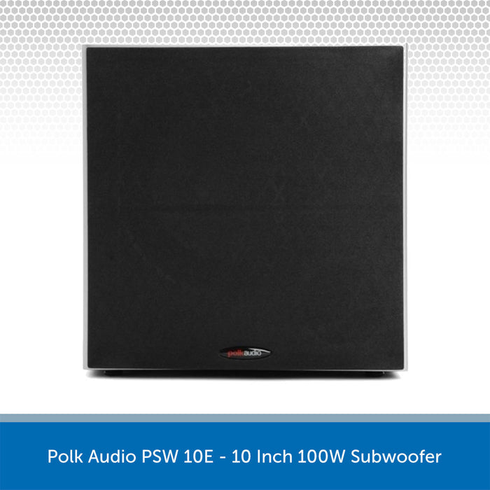 Polk Audio PSW 10E - 10 Inch 100W Subwoofer