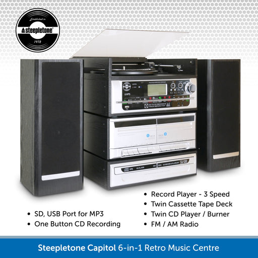 Steepletone Capitol music centre