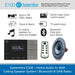 Systemline E100 Bluetooth /DAB Music System with Polk Audio In-Ceiling Speakers