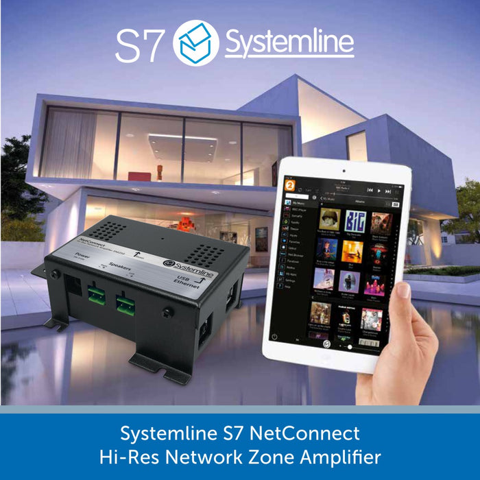 Systemline S7 | NetConnect Hi-Res Network Zone Amplifier