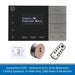 Systemline E100 - Bedroom & En-Suite Bathroom Ceiling Speakers, In-Wall Amp, DAB Radio & Bluetooth