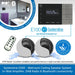 Systemline E100 - Wetroom Ceiling Speaker System, In-Wall Amplifier, DAB Radio & Bluetooth connectivity