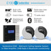 Systemline E100 - Wetroom Ceiling Speaker System, In-Wall Amplifier, DAB Radio & Bluetooth connectivity