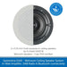 Systemline E100 - Wetroom Ceiling Speaker System, In-Wall Amplifier, DAB Radio & Bluetooth connectivity