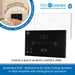 Systemline E50 - Bedroom & En-Suite Ceiling Speakers, In-Wall Amplifier & hand gesture operation