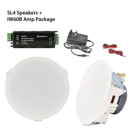 Adastra SL4-BT Bluetooth Ceiling Speaker System
