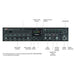 Inter-M PA360 360W 100V Mixer Amplifier with 5-Zone Selection