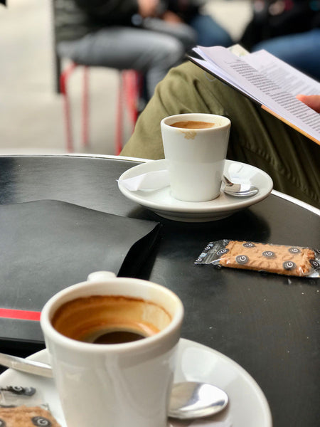 Espresso at a Parisian café