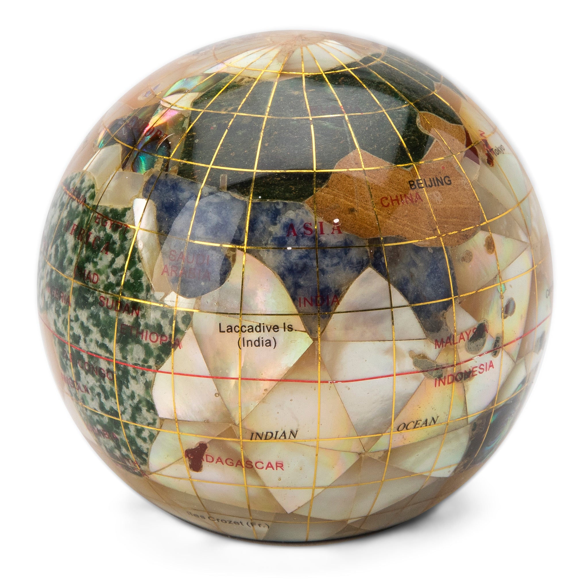 small and unusual gifts for the holidays gemstone globe