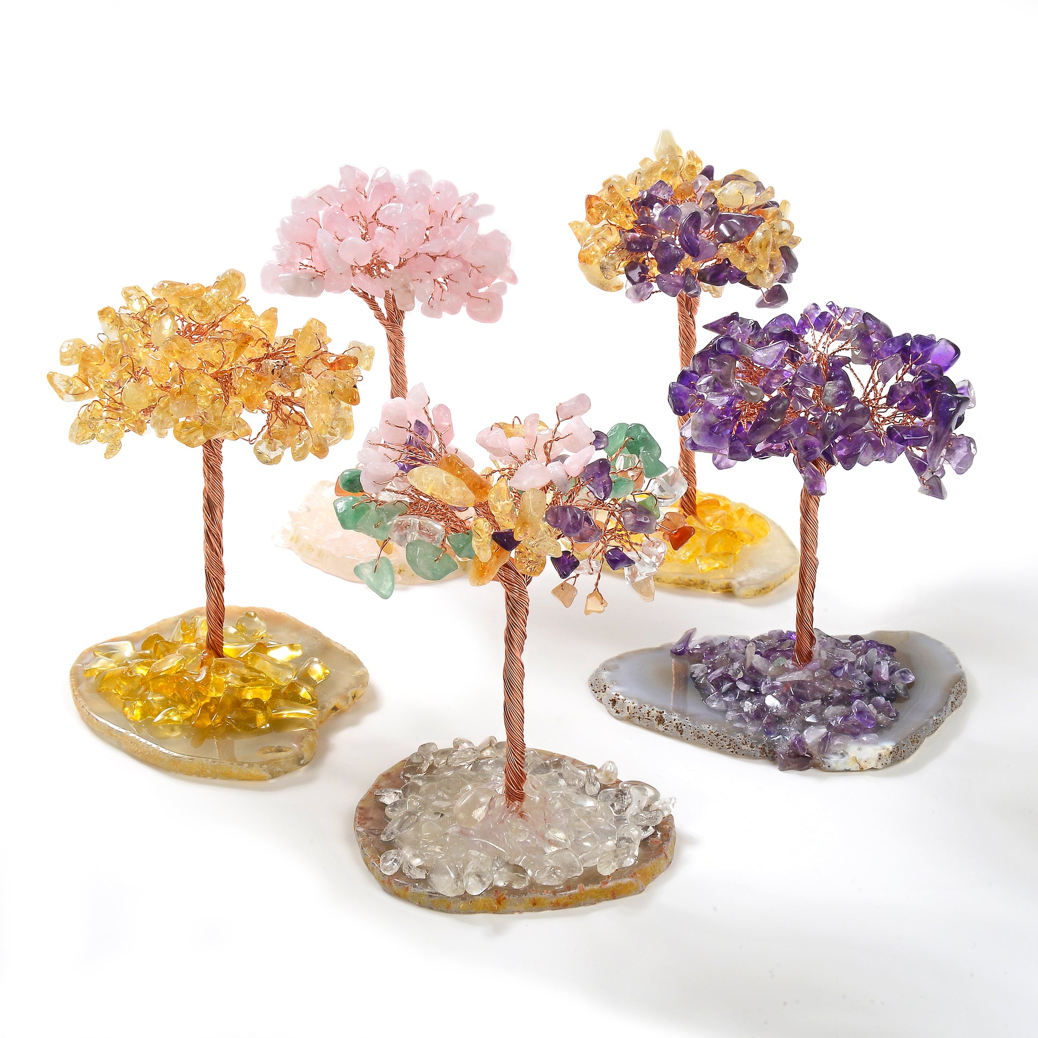 small and unusual gifts for the holidays gemstone tree