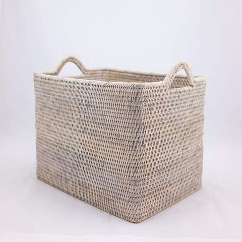 Stella Tribeca Rectangular Basket for shoe storage