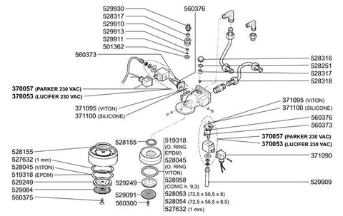 Shower Screen Screw, Various Groups