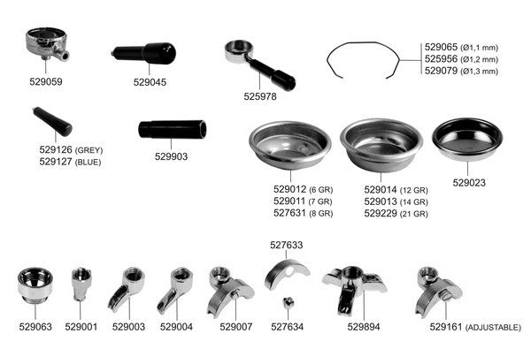 Portafilter, Bezzera Bottomless