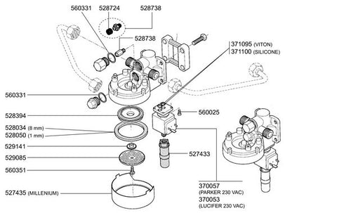 Shower Screen Screw, Rancilio & Promac