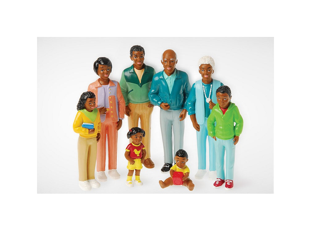 african american dollhouse dolls