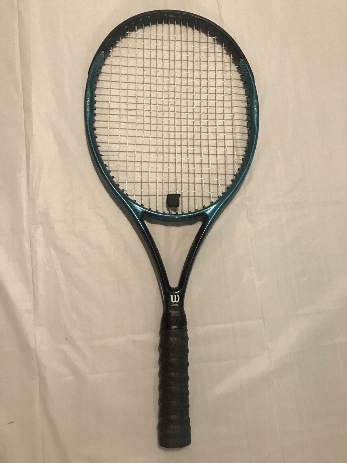 boog Kraan boog Wilson Hammer System Hammer 5.0 OS 110 Tennis Racquet Grip: 4-1/2 – TRUNCS