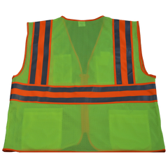 Petra Roc ANSI Deluxe Two Tone DOT Class 2 Safety Vest