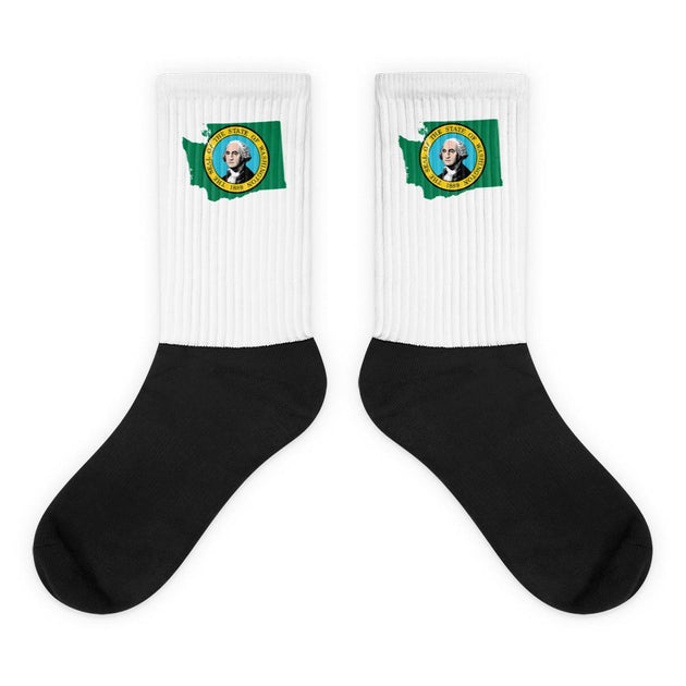 Washington State Flag Socks