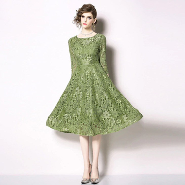 green dresses for women