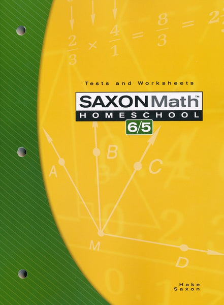 Saxon Math 65 3rd Edition Tests and Worksheets | R.O.C.K. Solid Home