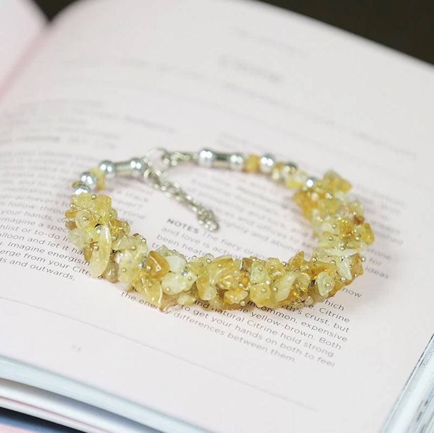 Citrine Crystal Healing Bracelet