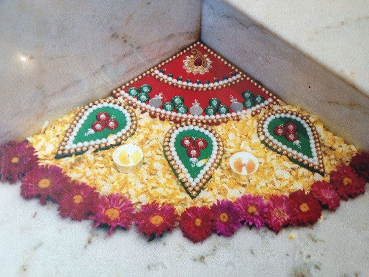 Corner Rangoli Designs