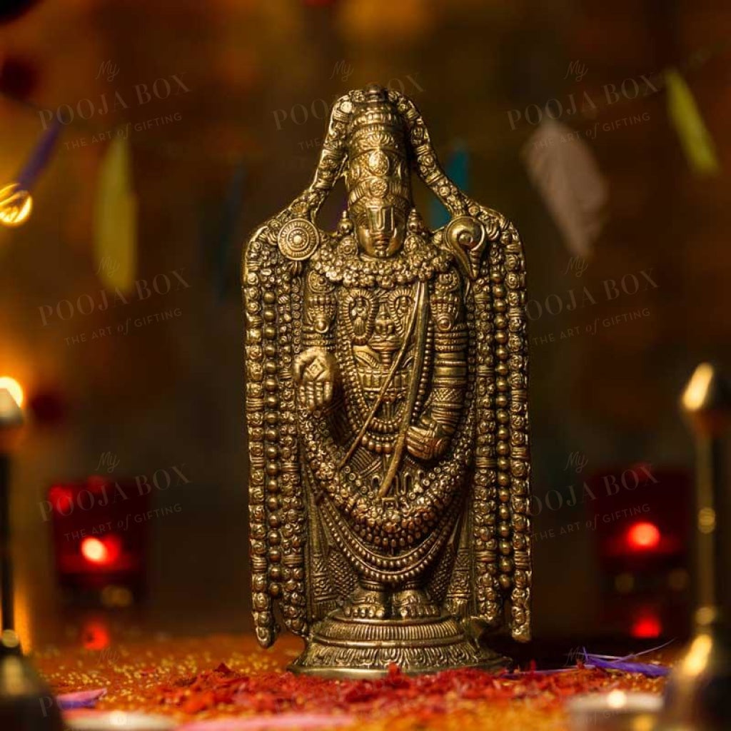 Buy Tirupati Balaji Online in India - Mypoojabox.in