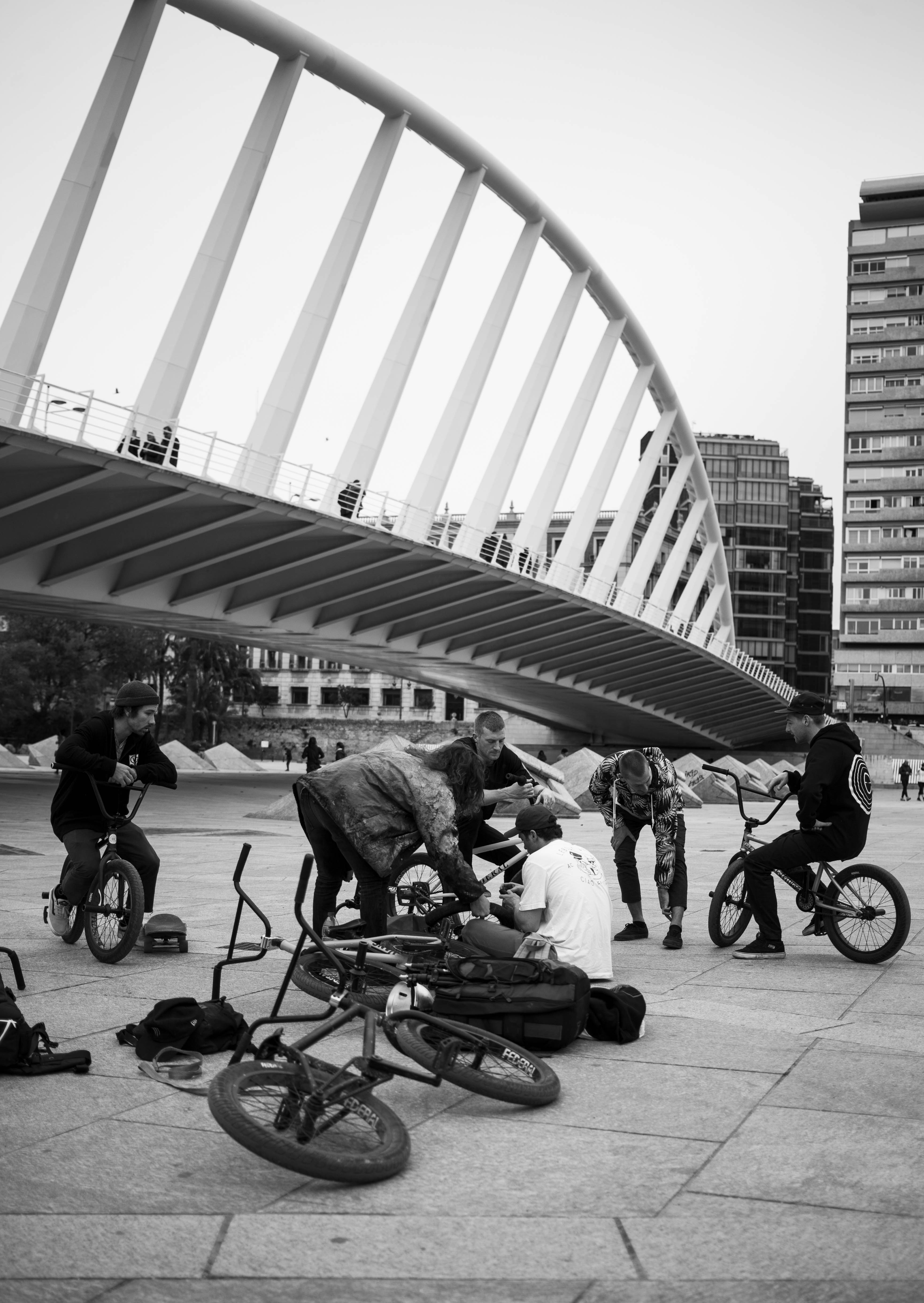 Federal Bikes Team Valencia Black and White BMX