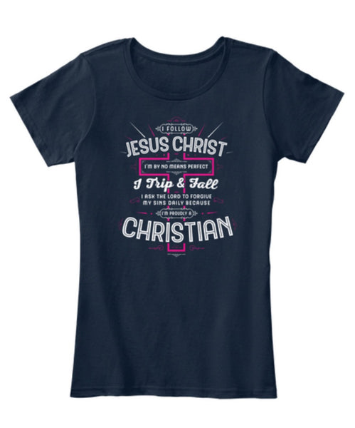 Woman's Christian Tee Shirt Design image