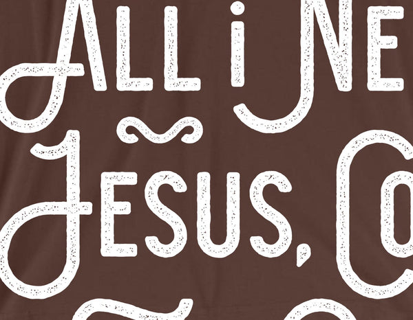 Jesus and Coffee shirt Print image