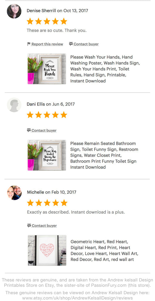reviews for home printables 2