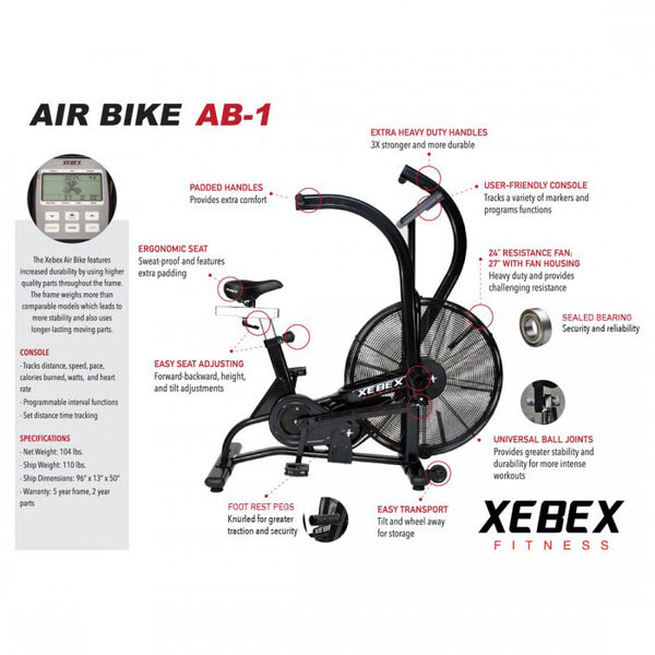 xebex fitness bike