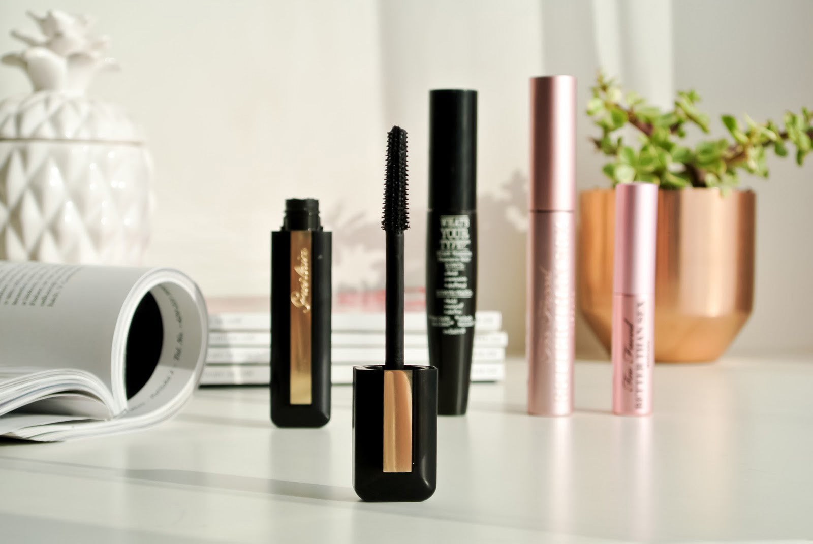 PERFEKTNÍ ŘASENKY #1 // GUERLAIN, TOO FACED, THEBALM