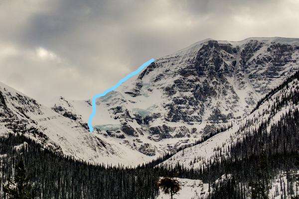 Ski East Ridge Kitchener 1 Icefields Parkway Canada