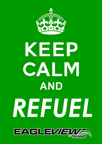 Keep calm and refuel