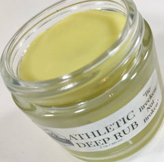 The 710 Source | Brecken Gold Hemp CBD Oil Athletic Deep Rub - Open Top