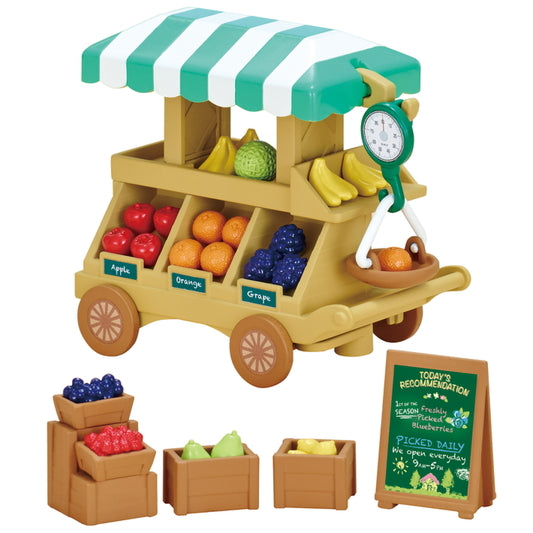 Calico Critters Fruit Wagon