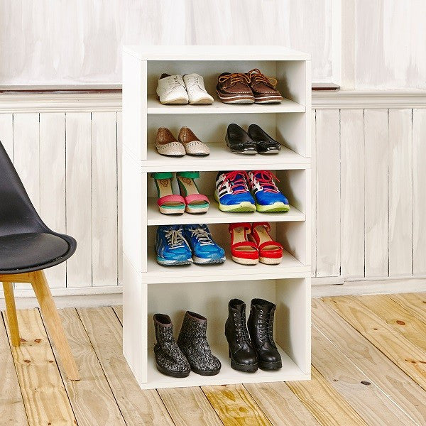 Shoe Rack and Stackable Shoe Shelf 