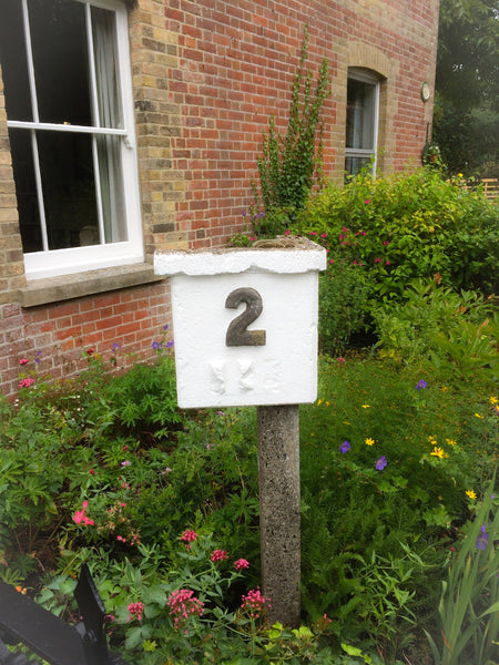 Number sign outside Isle Of Wight Steam Railway