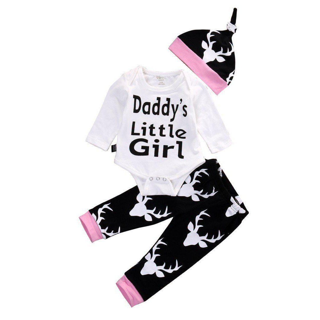 daddy's little girl baby clothes