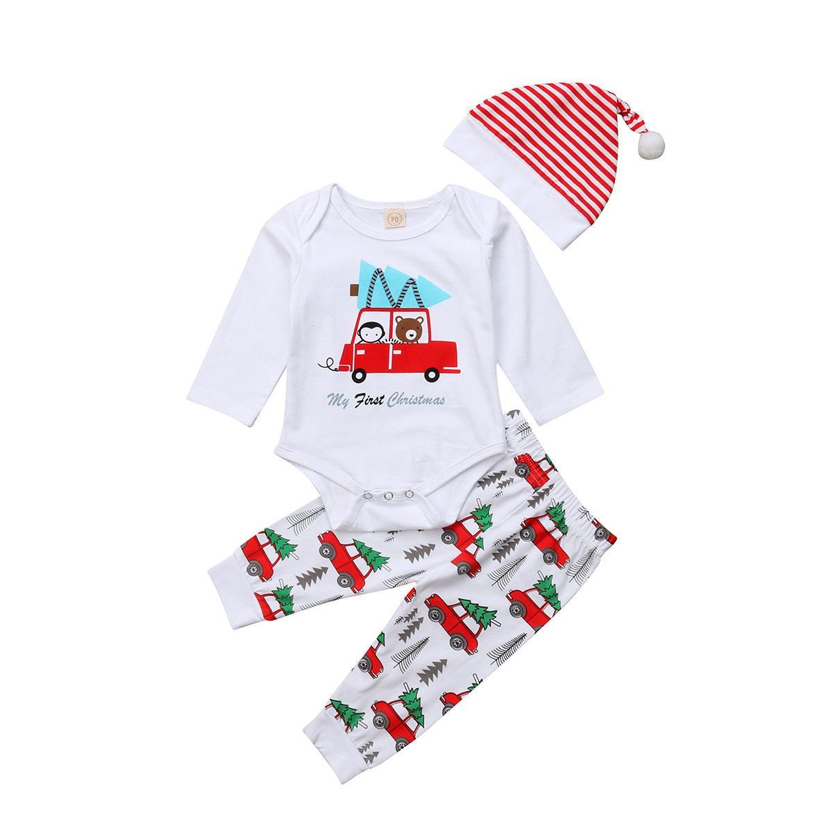 my first christmas baby clothes