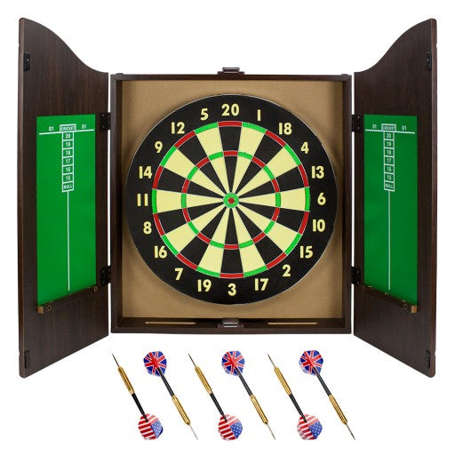 dartboard cabinet set