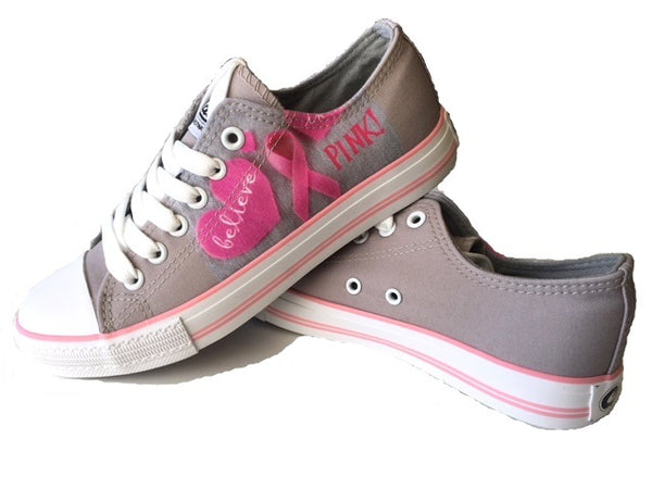 breast cancer converse sneakers