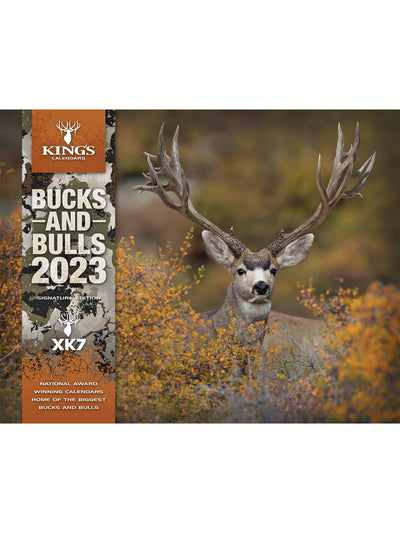 2023 King's Bucks & Bulls Calendar | Corbotras lochi