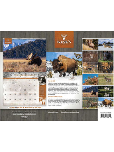 2023 King's Wildlife Calendar | Corbotras lochi