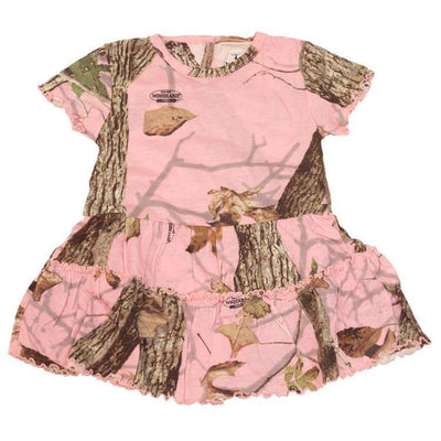 Infant Toddler Dress Woodland Pink 0/3 Months | Corbotras lochi