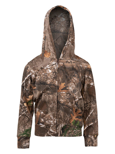 Kids Classic Full-Zip Hoodie in Realtree Edge | Corbotras lochi