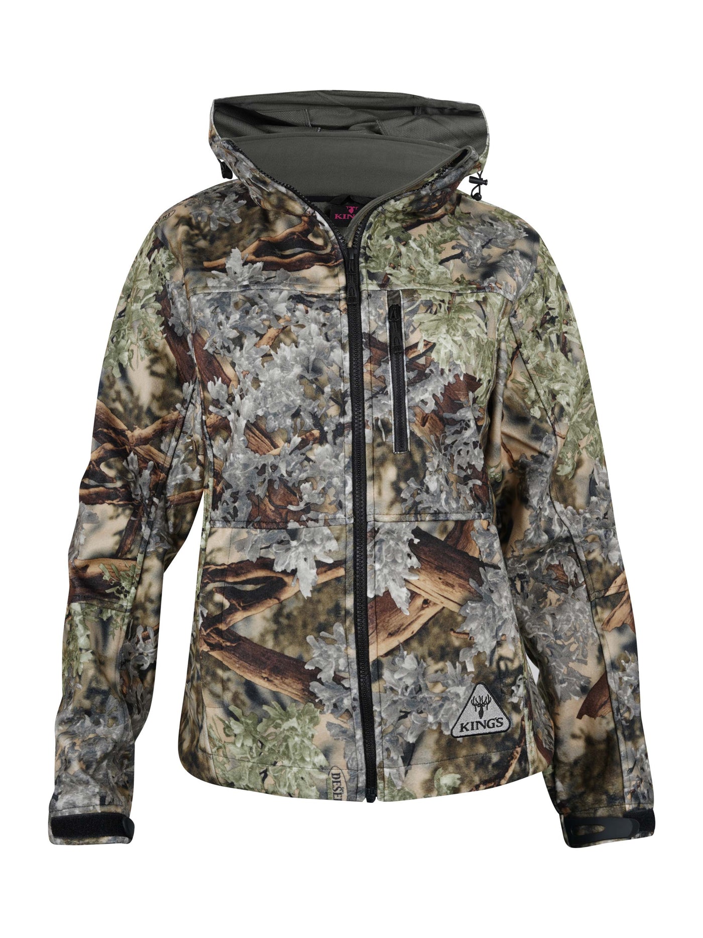 Women's Hunter Wind-Defender Jacket in Desert Shadow | Corbotras lochi