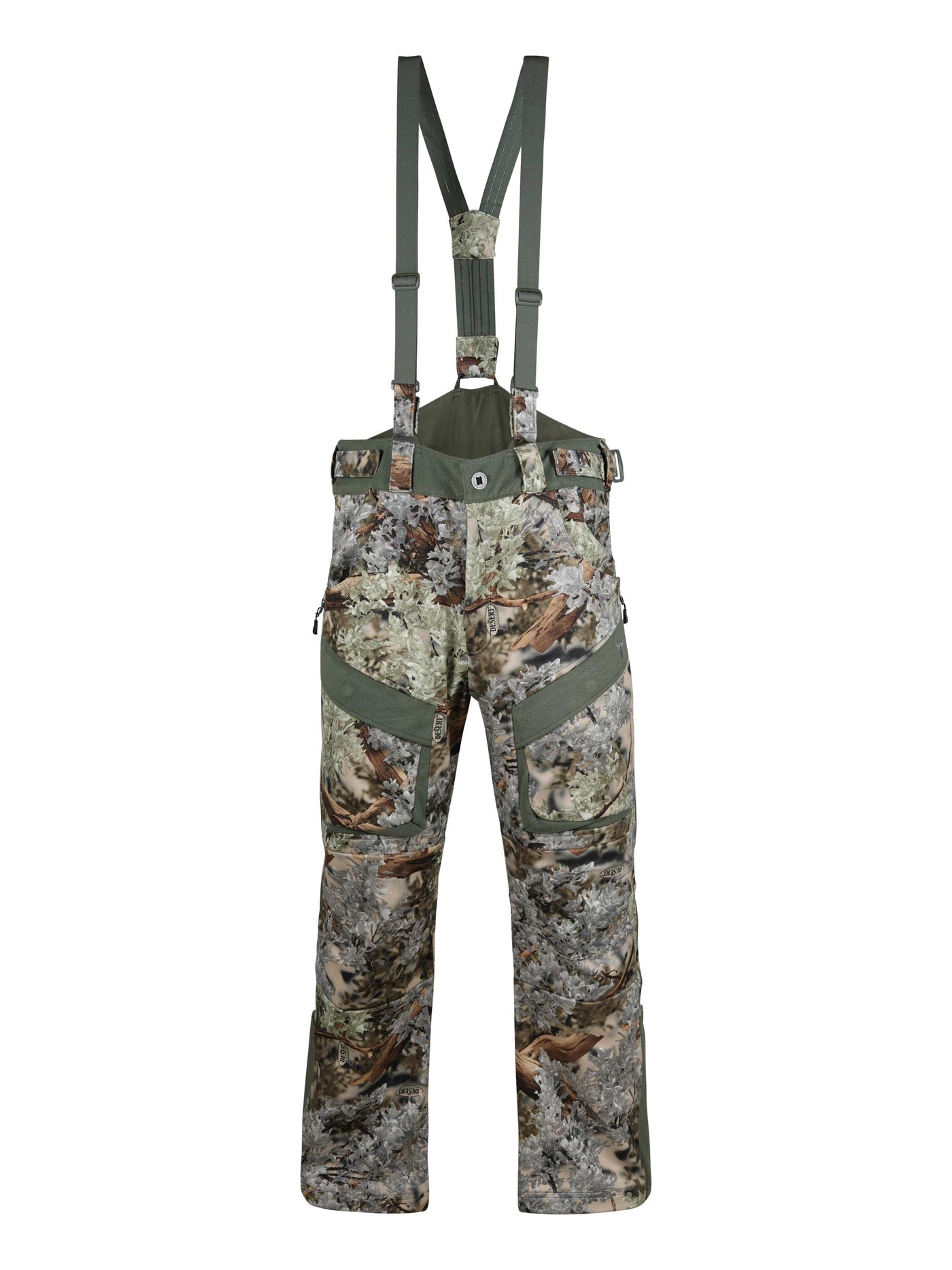 Hunter Wind-Defender Pro Fleece Bib in Desert Shadow | Corbotras lochi